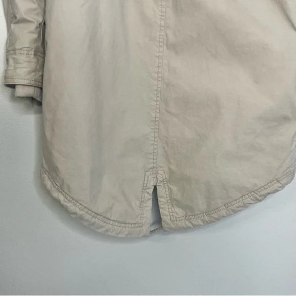 Timberland Mt. Kelsey Parka Shearling Lined Fleece Coat Taupe - Picture 5 of 14